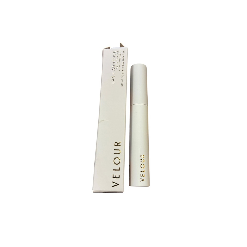 Velour Lash Adhesive Clear Latex Free 10mL New In Box Strip Lash Glue